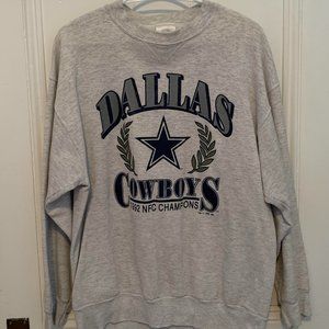 Vintage Dallas Cowboys 1992 NFC Champions crewneck sweater